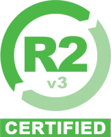R2 #C2015-00966 & ISO 14001 Certified | TechWaste Recycling Responsible Recyclers